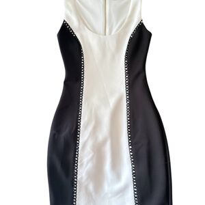 Guess Black and White Dress. Size 2